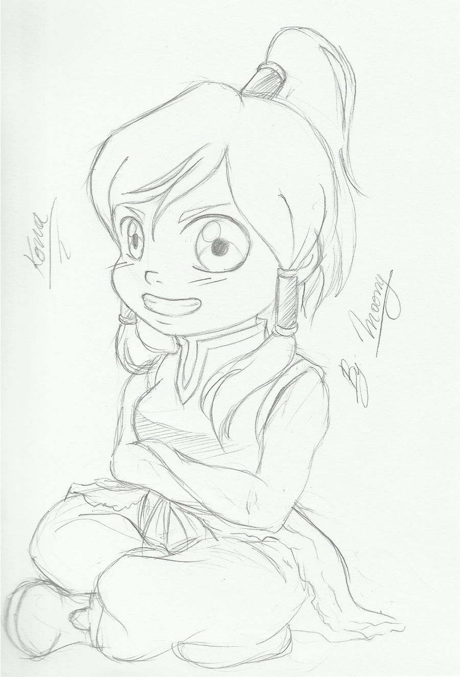 Chibi Korra sketch