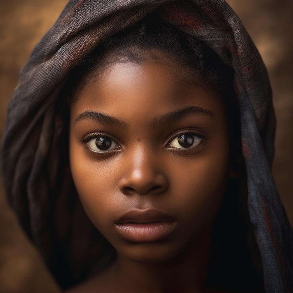 Portrait of an 15 year old African girl by DeviousToc on DeviantArt