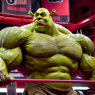 Shreck Fit Shrek Buff Muscle by lucianoavjunior543 on DeviantArt