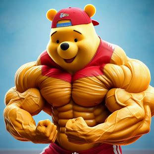 Winnie The Pooh Buff Muscle by lucianoavjunior543 on DeviantArt