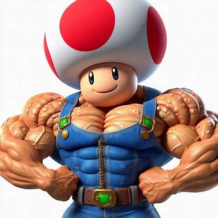 Musular Toad Toad Buff Muscle Growth by lucianoavjunior543 on DeviantArt