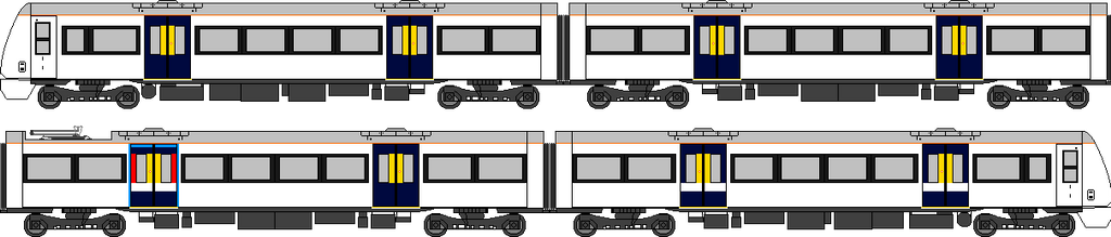 357 Train Side c2c Class 357 White Alt by WestRail642fan on DeviantArt