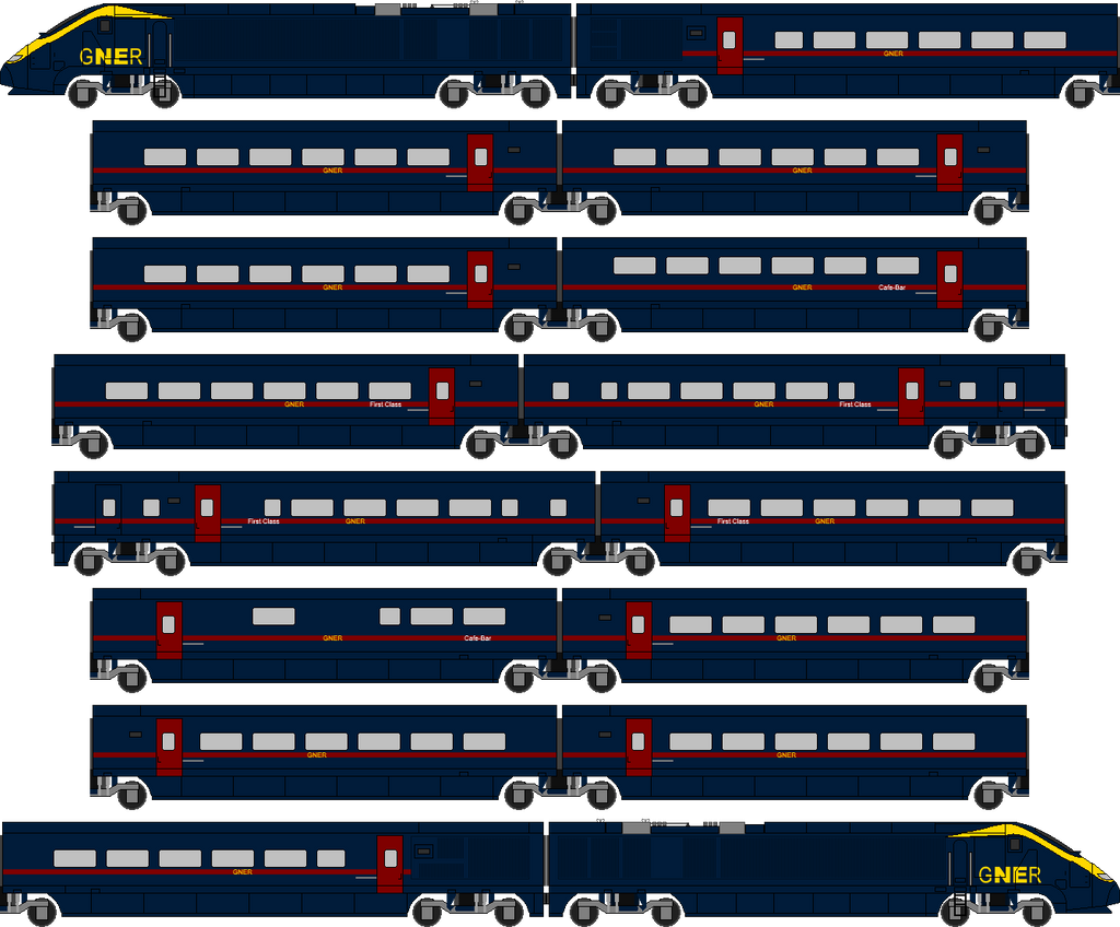Gner Train Layout GNER Class 373 North of London Alt by WestRail642fan on DeviantArt