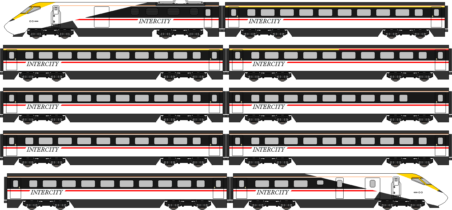 Standard Rake Colors InterCity 250 - Standard Rake Alt by WestRail642fan on DeviantArt