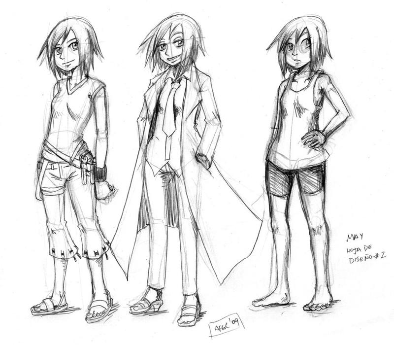 May Character Sheet 2 by sindaran-ainu on DeviantArt