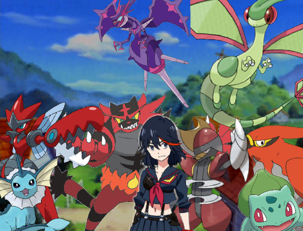 Ryuko's pokemon team by kamuiprime on DeviantArt
