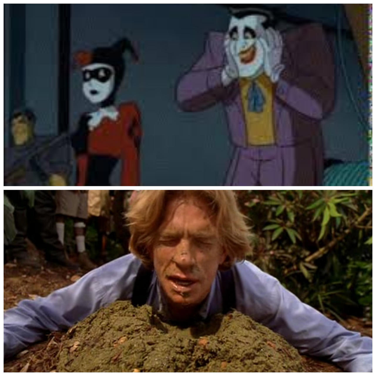 Lineker Poop Joker laughing at Lyle falls in poop by kamuiprime on DeviantArt