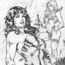 Wonder Woman and Red Sonja