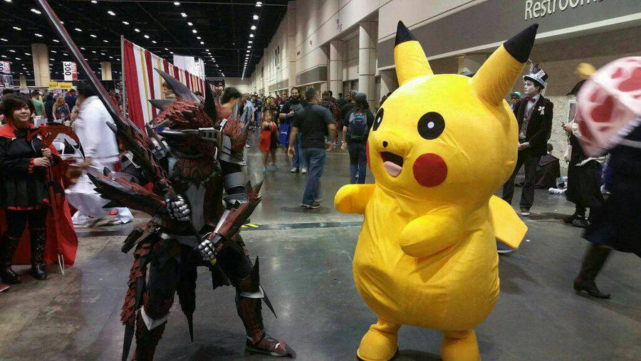 rathalos vs pikachu by pyropete03 on DeviantArt