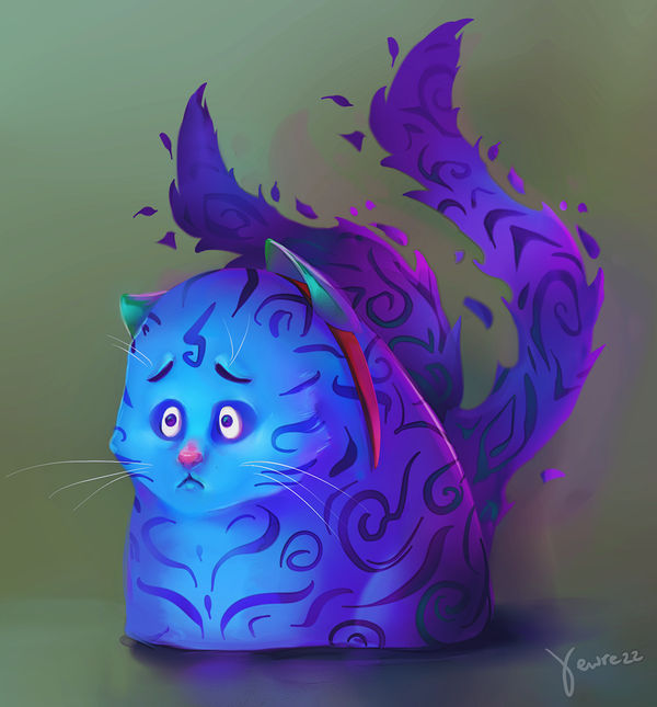 Two Tails by Yewrezz on DeviantArt