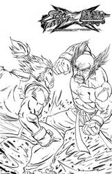 Gouki vs Heihachi by Claret821021