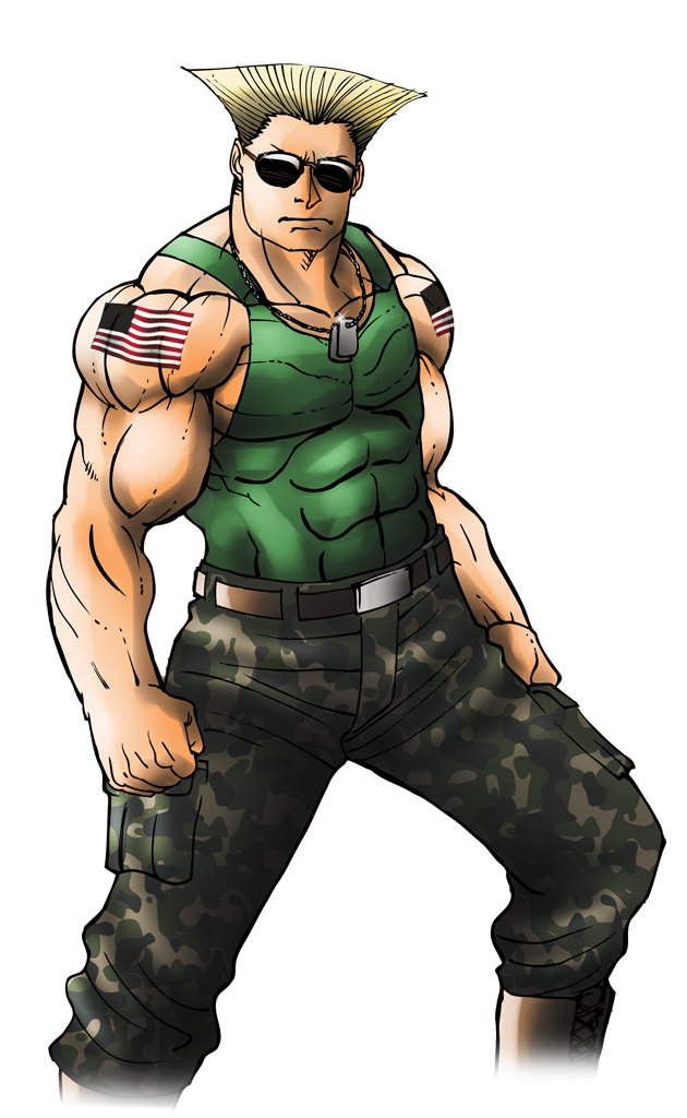 Guile (Street Fighter Anniversary FGE Version) by CrescentDebris on  DeviantArt