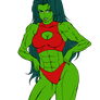 Commission:: She-Hulk by Claret