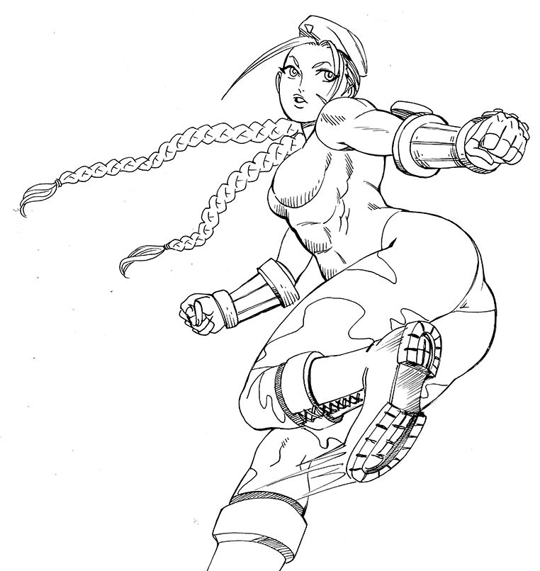 Street Fighter II V Cammy by Claret821021 on DeviantArt