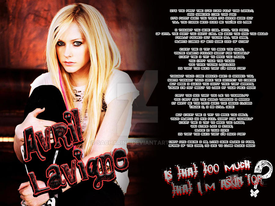 Wallpaper Avril Lavigne I By Sacharine On Deviantart Wallpaper Avril Lavigne I By Sacharine On Deviantart