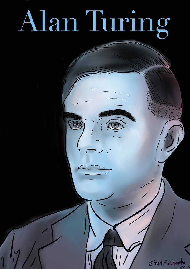 Turing Character Alan Turing by ArtsUndone on DeviantArt