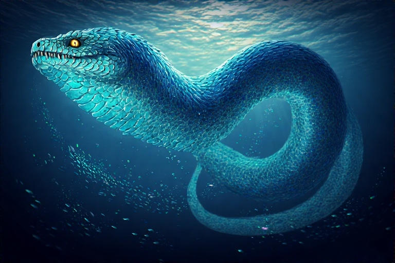 Sea Snake Modification dinosaur sea snake by 3harryhoudini3 on DeviantArt