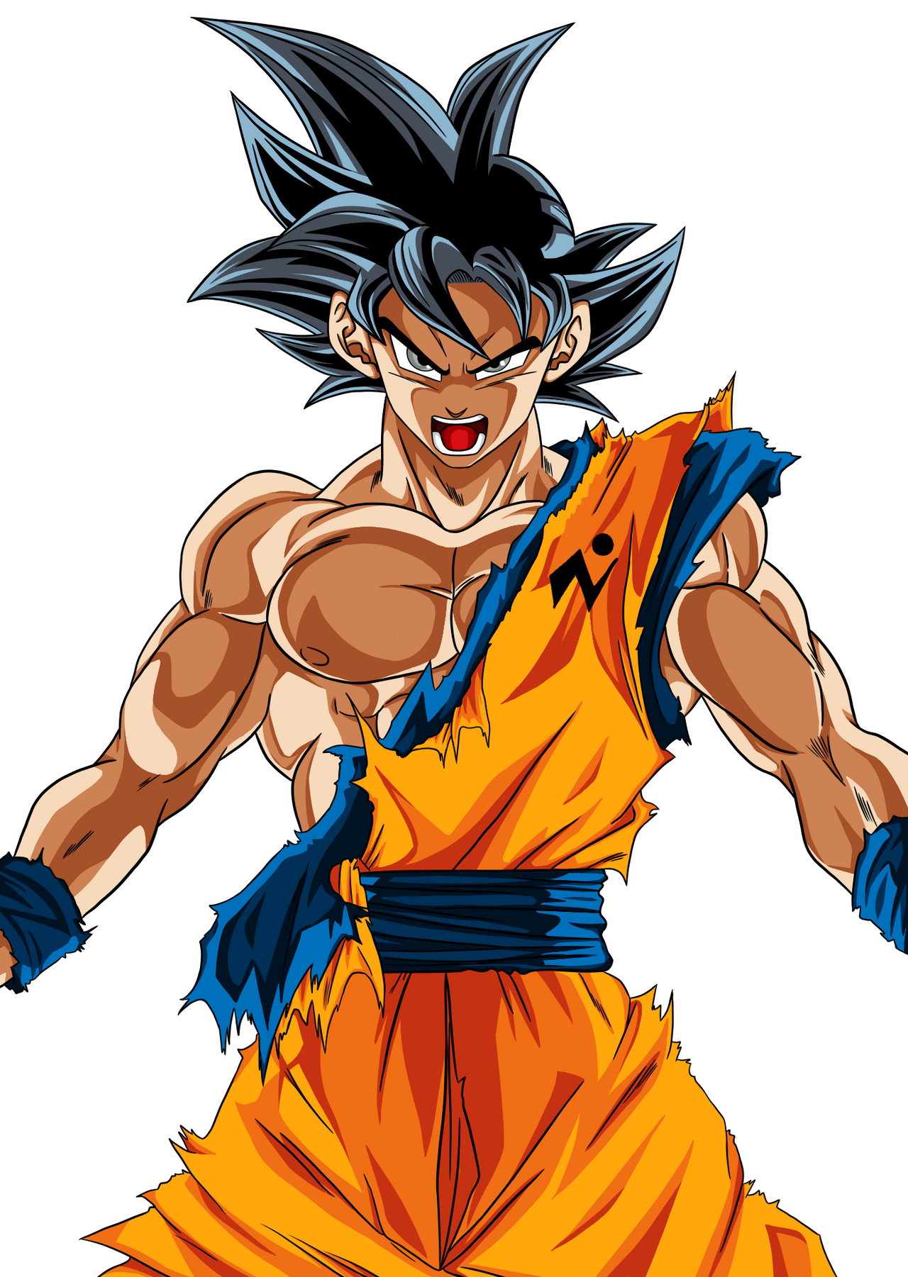Goku Ultra Instinto by ButanoBakaArt on DeviantArt