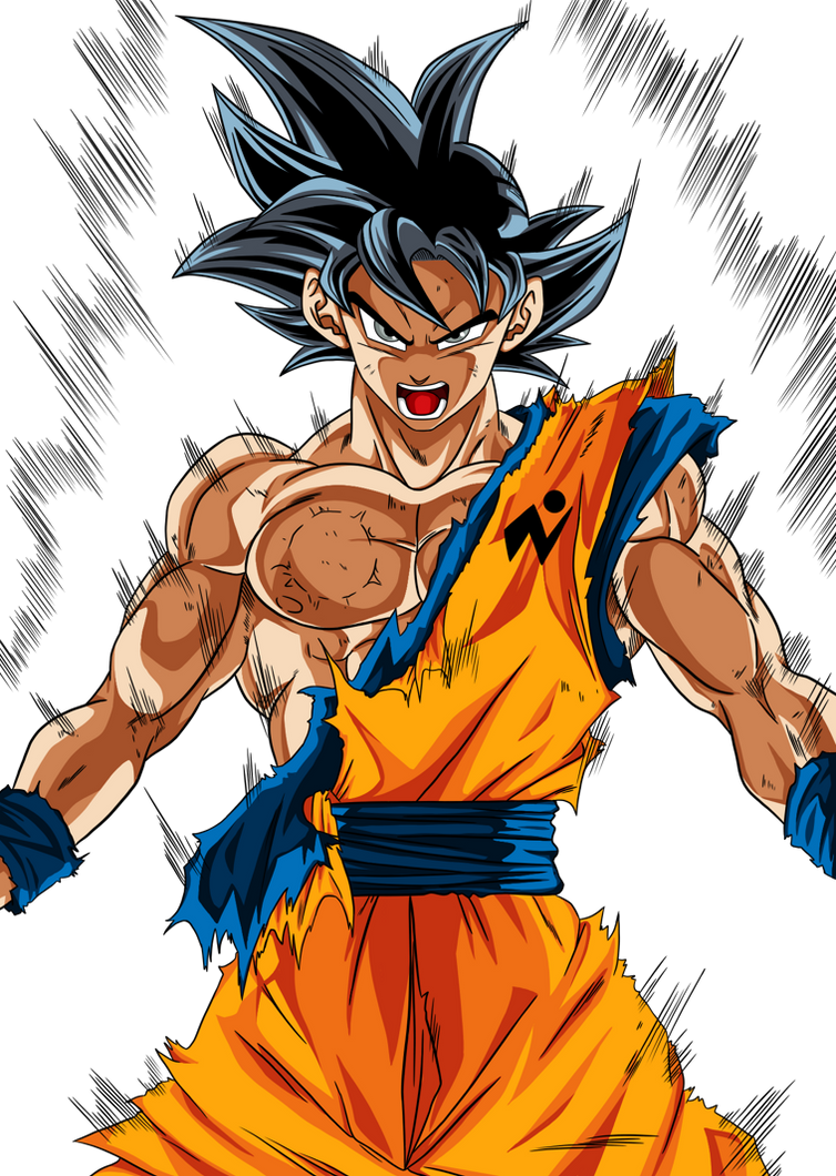 Goku UI by ButanoBakaArt on DeviantArt