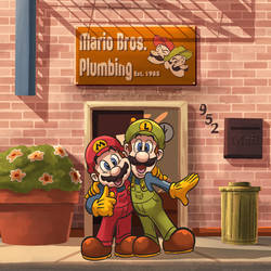 We are the Mario Bros!