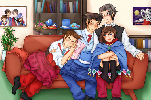 Ace Attorney - Narumitsu Family