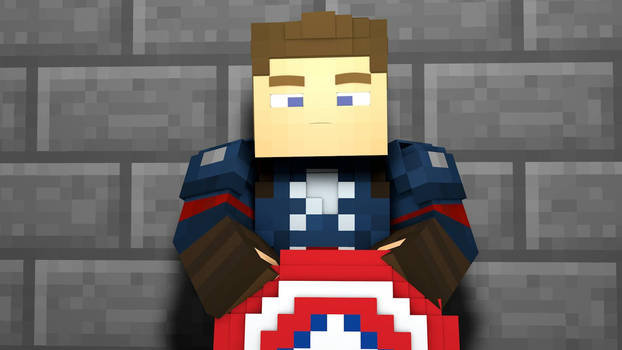 Minecraft Captain America