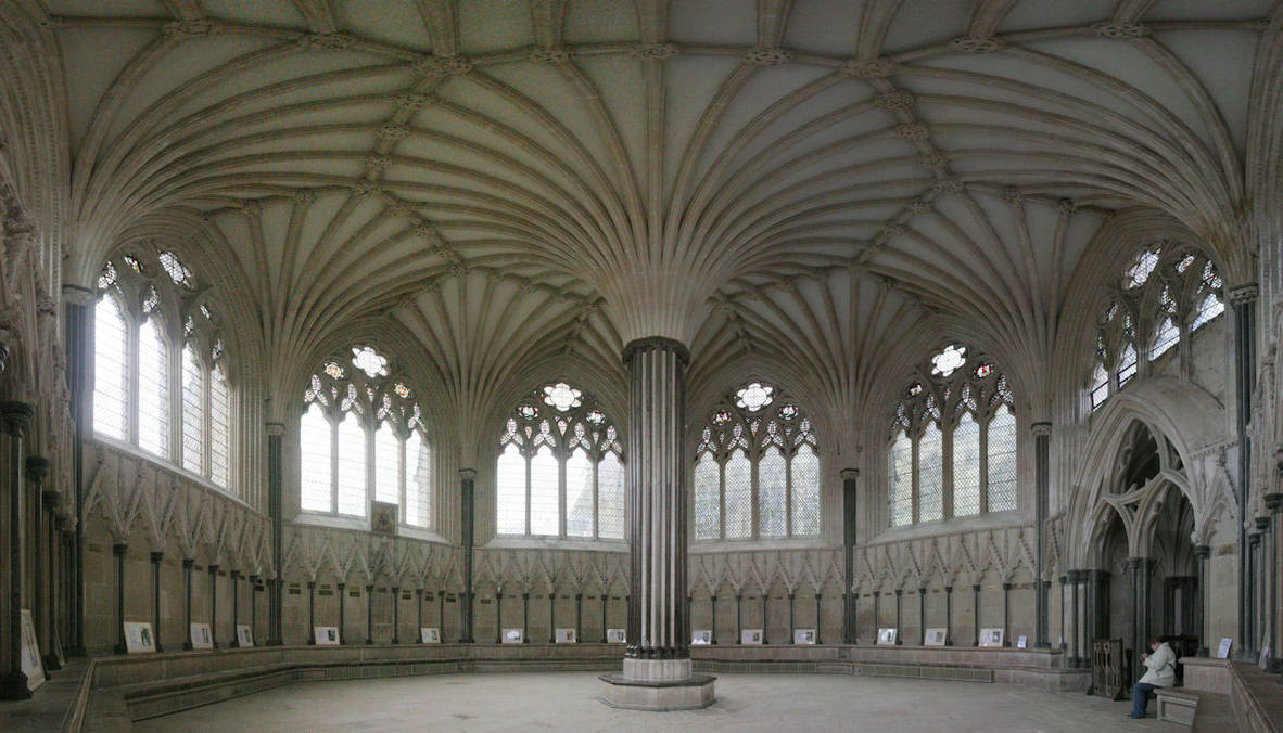 Wells Octagonal Chapter House by horseywilks on DeviantArt