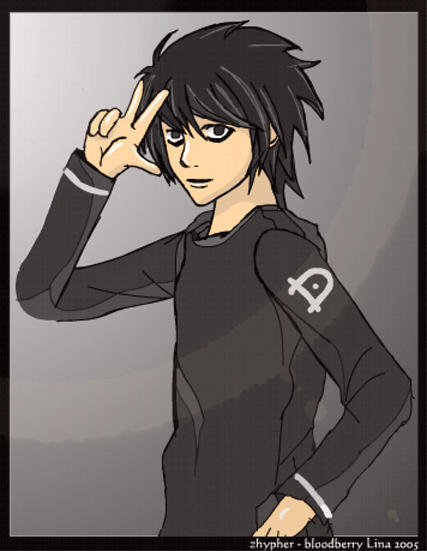 DeAtHnOtE: L pose by zhypher on DeviantArt