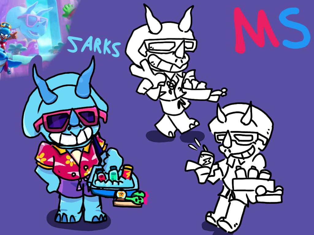 Sarks Concept Brawler, Sarks by MSCDBLASTER on DeviantArt
