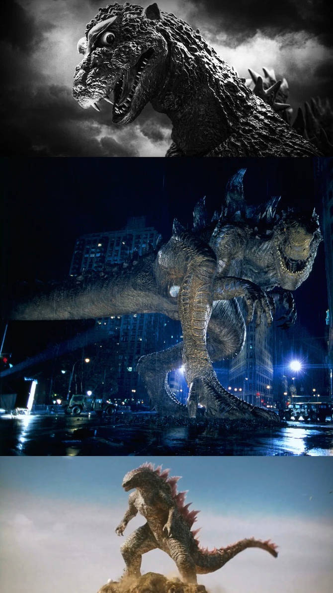 70 Years of Godzilla's Evolution by Bvega41 on DeviantArt