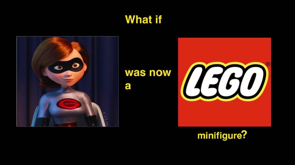 What if DevTech Elastigirl was now a LEGO minifig by Bvega41 on DeviantArt
