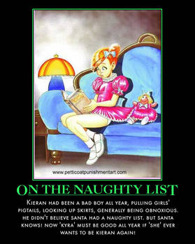 on the naughty list!