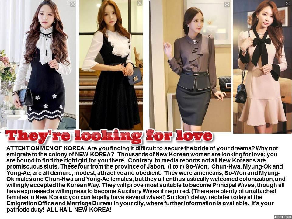 Hail New Korea: They're looking for love