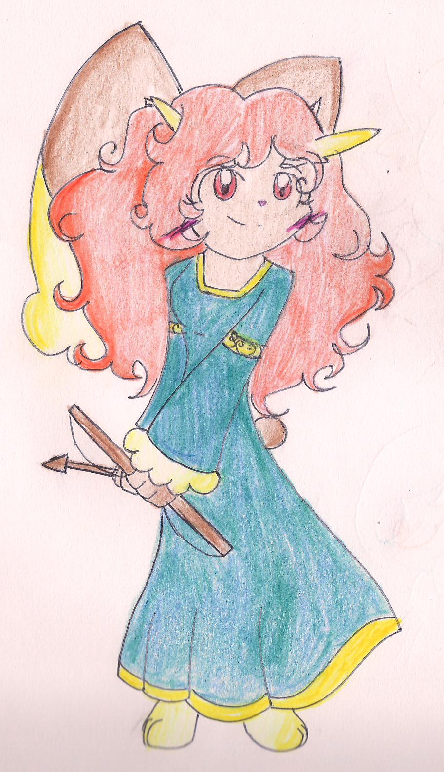 Holley as Merida