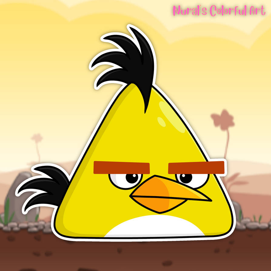 Angry Birds Chuck By Ndas1512official On DeviantArt angry-birds-chuck-by-ndas1512official-on-deviantart