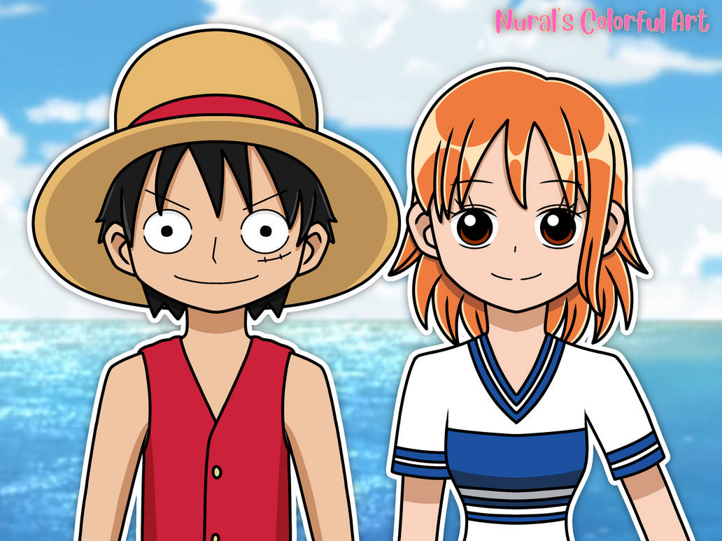 One Piece Luffy And Nami By Ndas1512official On DeviantArt one-piece-luffy-and-nami-by-ndas1512official-on-deviantart