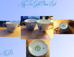 My Tea Gold China Set