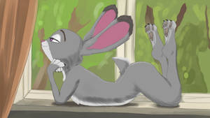 Judy Relaxing