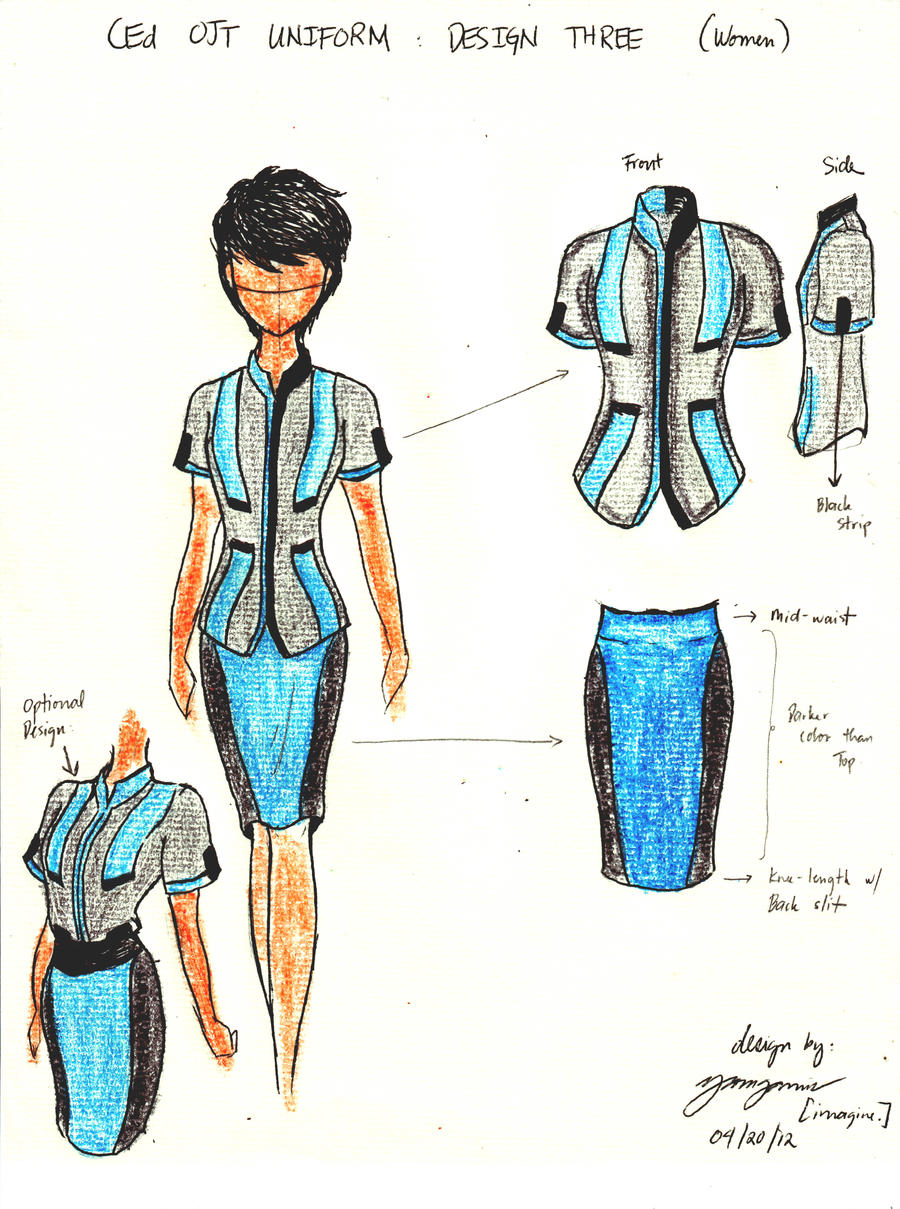 CEd OJT Uniform Proposed Design Two (MSEUF - Main) by SofiyaLovibond23 ...