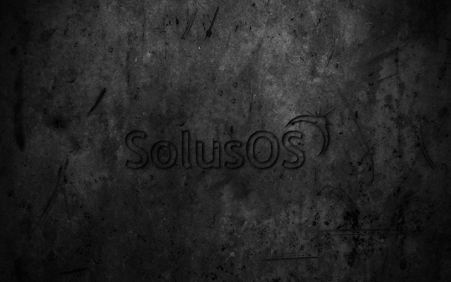 Solus Background SolusOs Black wallpaper by matiaslina on DeviantArt