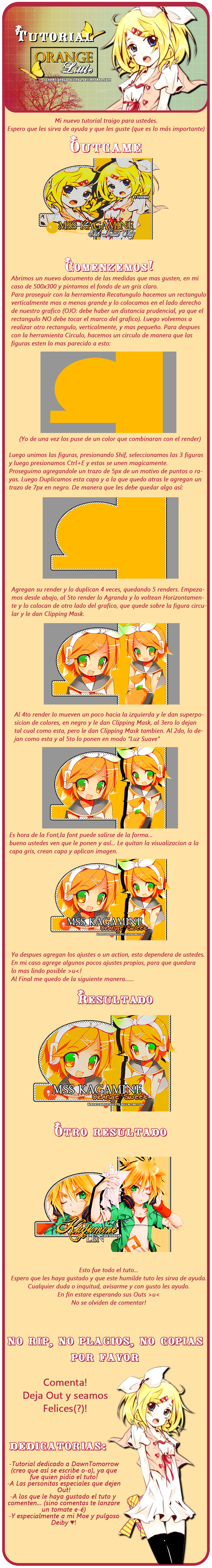 Tutorial 4- Orange Little