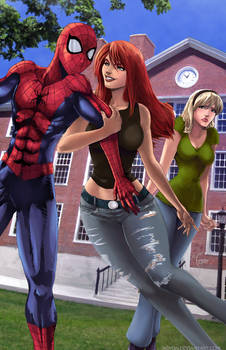 Mary Jane and Gwen