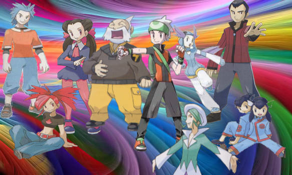 Hoenn Region Gym Leaders!