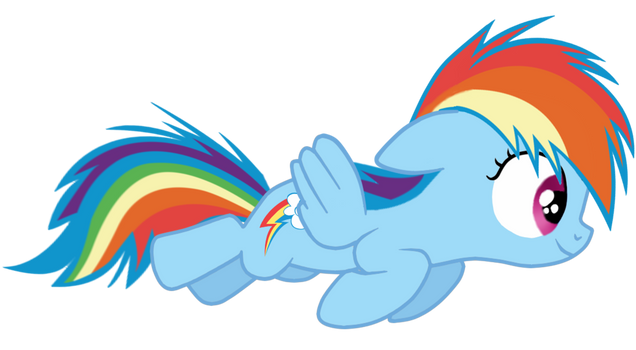 Rainbow Dash Filly