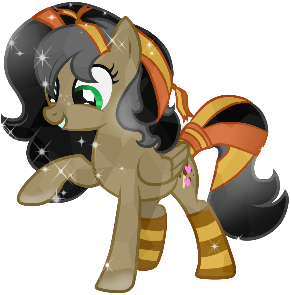 Comission-12 Cocoa Crystal Pony