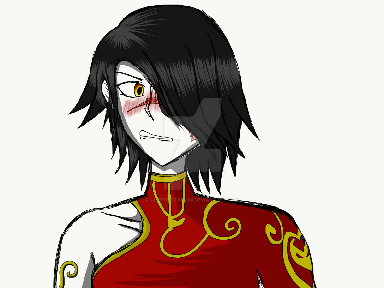 Cinder Fall finished by Ultronstark98 on DeviantArt