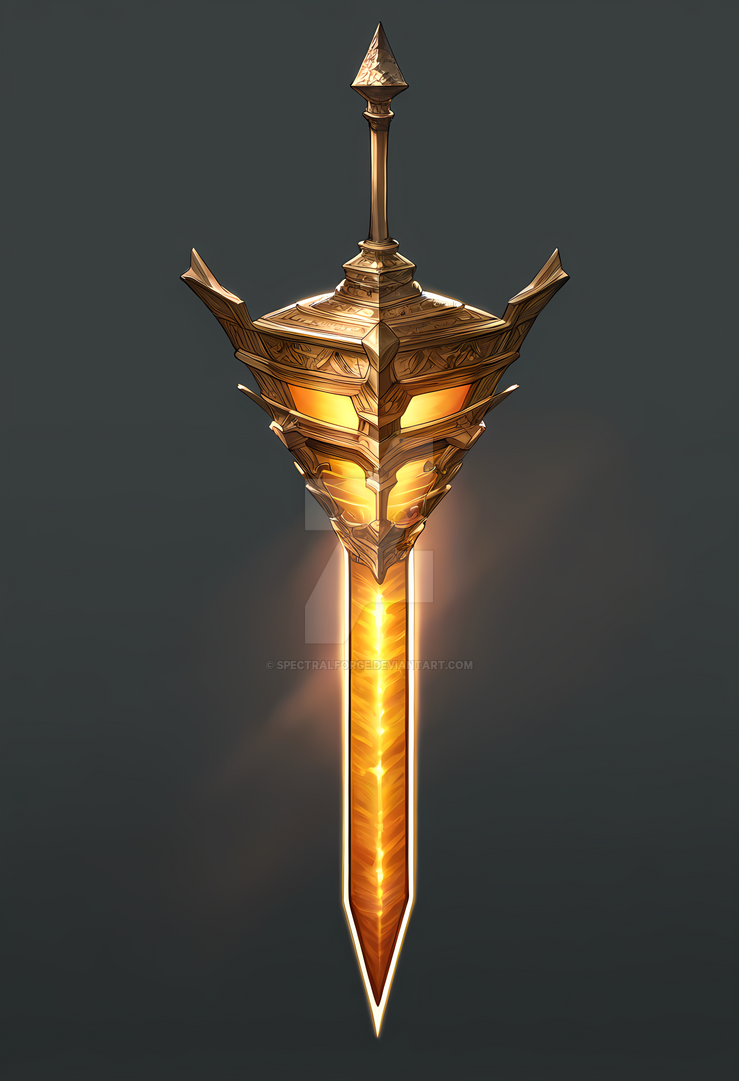 Sunscale Sword II by SpectralForge on DeviantArt