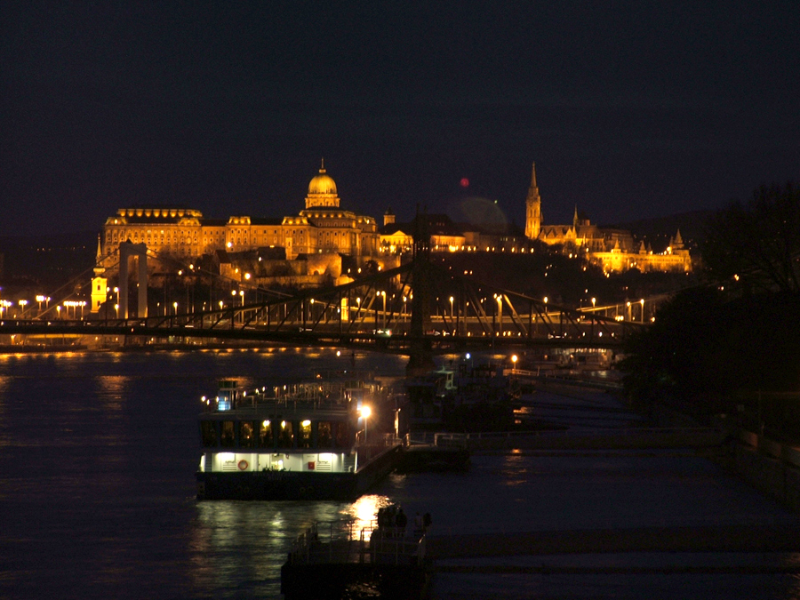 Royal Palace at night