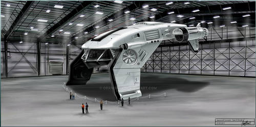 Spacecraft Concept 2 - The Hanger