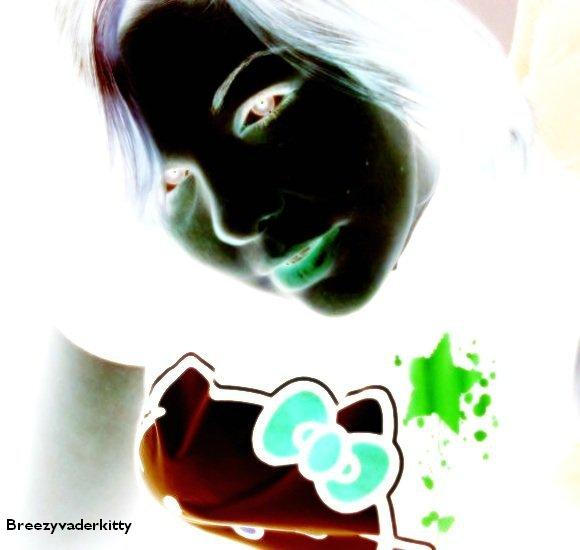 Hello Kitty Reverse Color Hello Kitty reverse by BreezyVaderKitty on DeviantArt